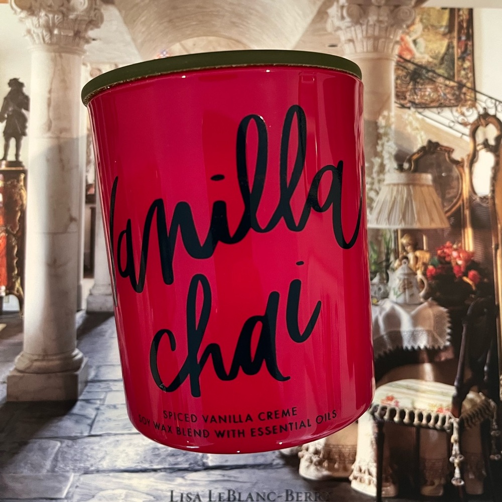 Vanilla Chai Scented Candle - NEW